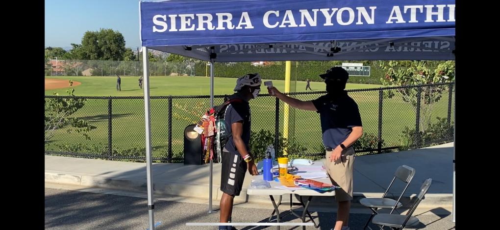 Sierra Canyon begins socially distant practice with no football