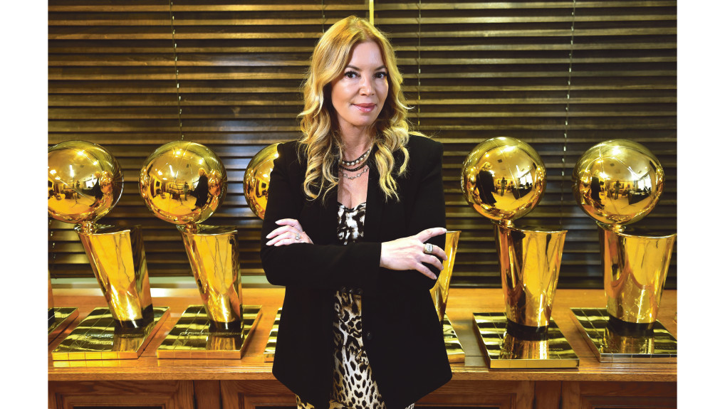 Lakers owner Jeanie Buss reflects with pride on a long, strange, difficult season